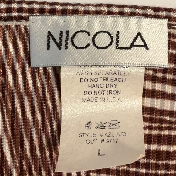 NICOLA TOP SIZE LARGE NWOT - Picture 3 of 3